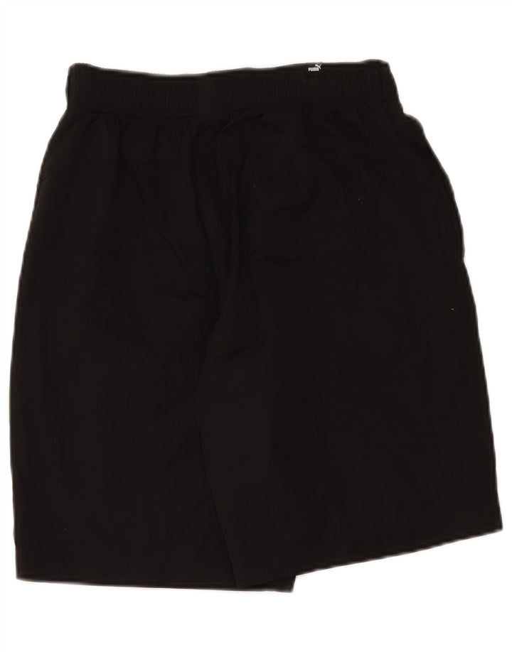 Pantaloncini sportivi grafici da uomo Puma Medium Black Poliestere