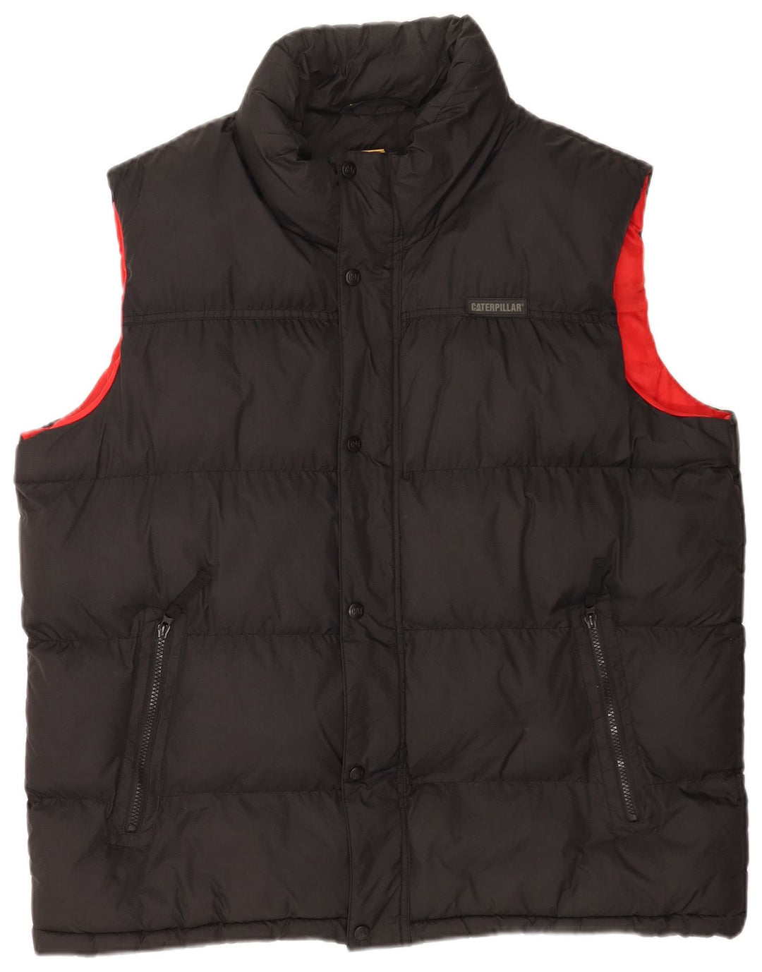 Gilet imbottito da uomo Caterpillar UK 44 2XL nylon nero