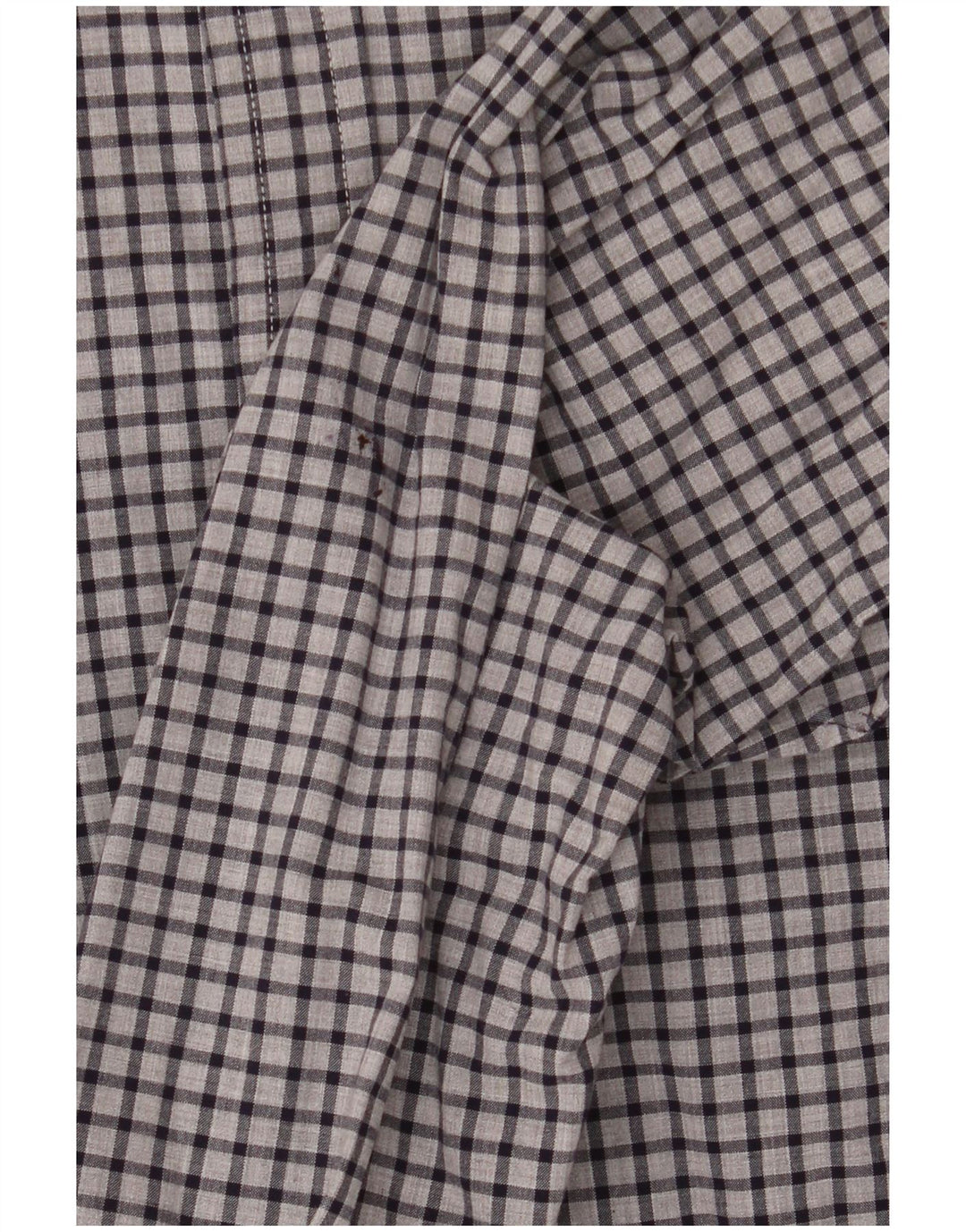 Camicia slim fit da uomo Tommy Hilfiger in cotone a quadretti grigio medio