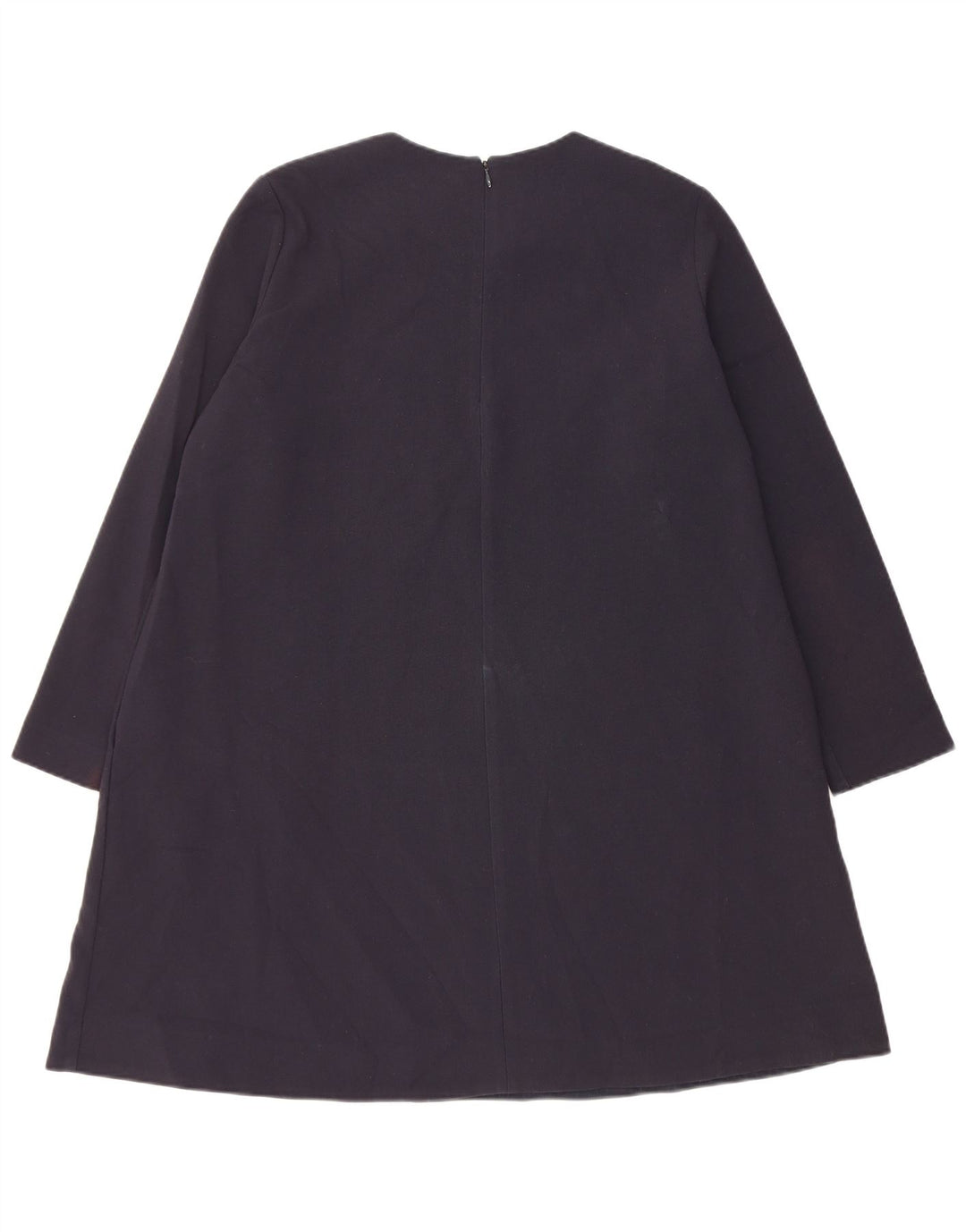 Abito a trapezio a maniche lunghe da donna Cos EU 38 Poliestere medio blu navy