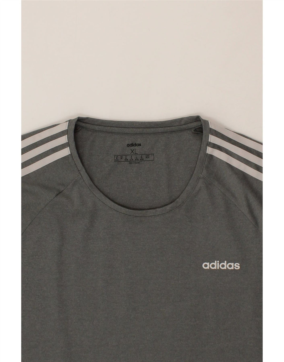 ADIDAS Womens Climalite T-Shirt Top UK 20/22 XL Grey Polyester Vintage Adidas and Second-Hand Adidas from Messina Hembry 