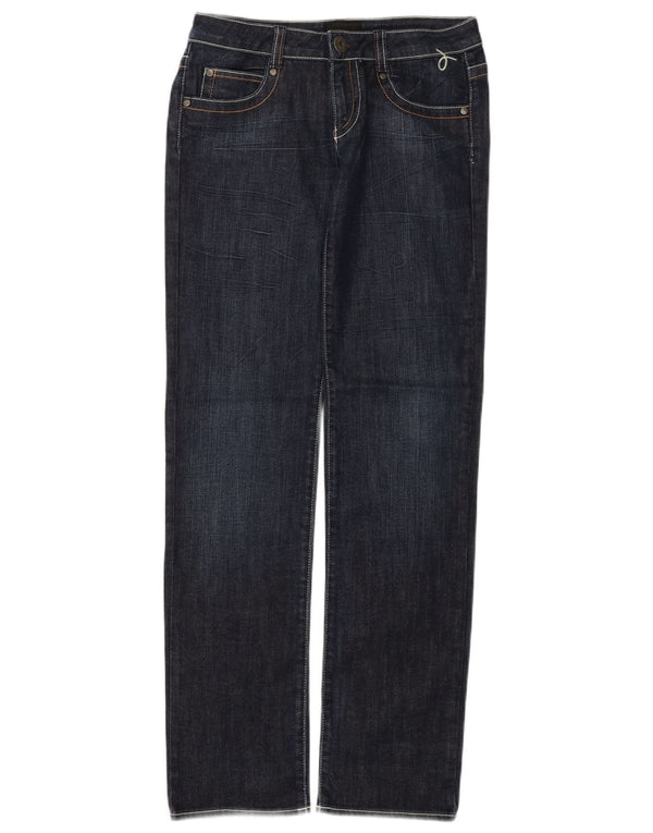 Jeans dritti da donna Calvin Klein W29 L33 cotone blu navy