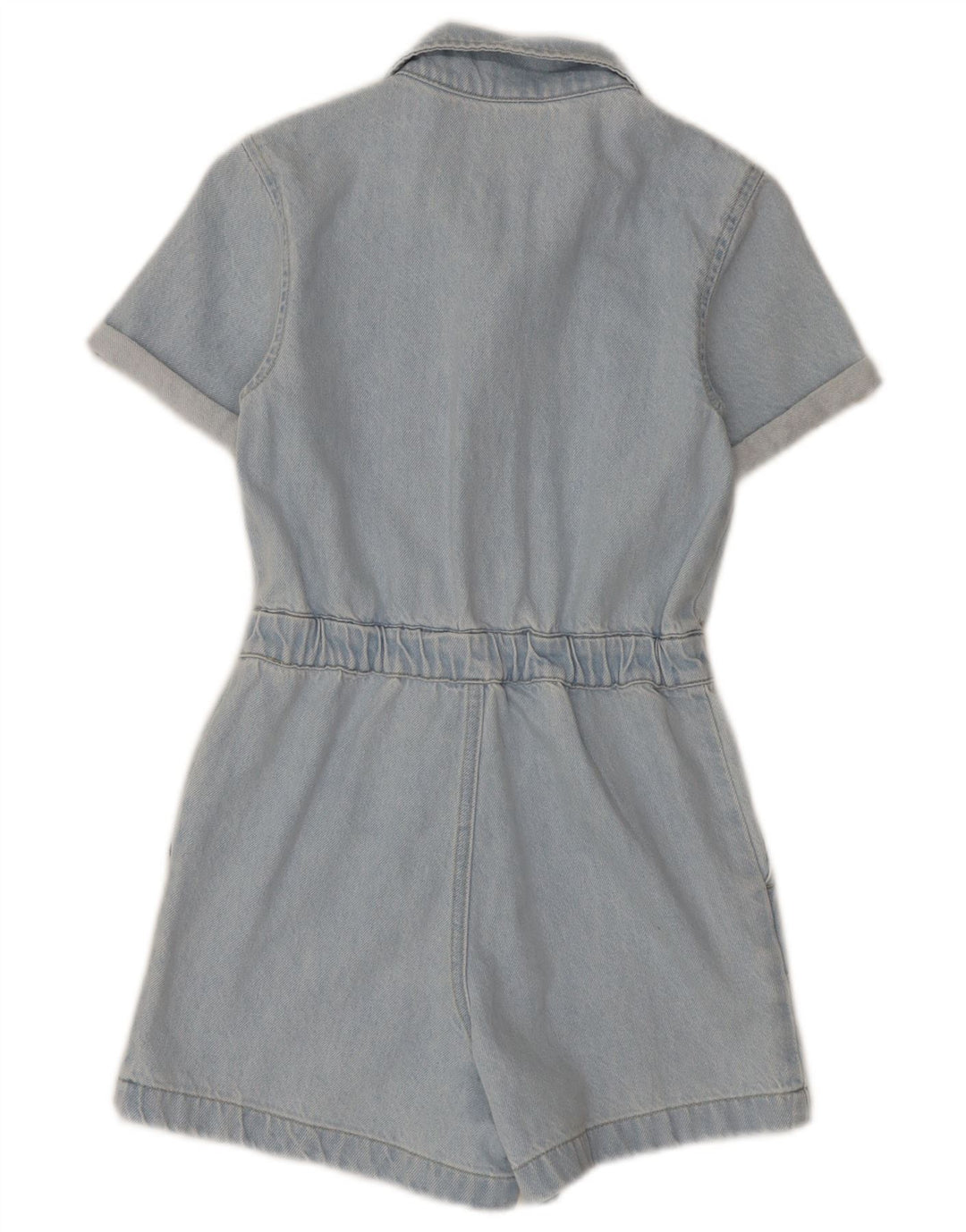 Tutina corta in denim per ragazze Gap 9-10 anni, cotone blu grande