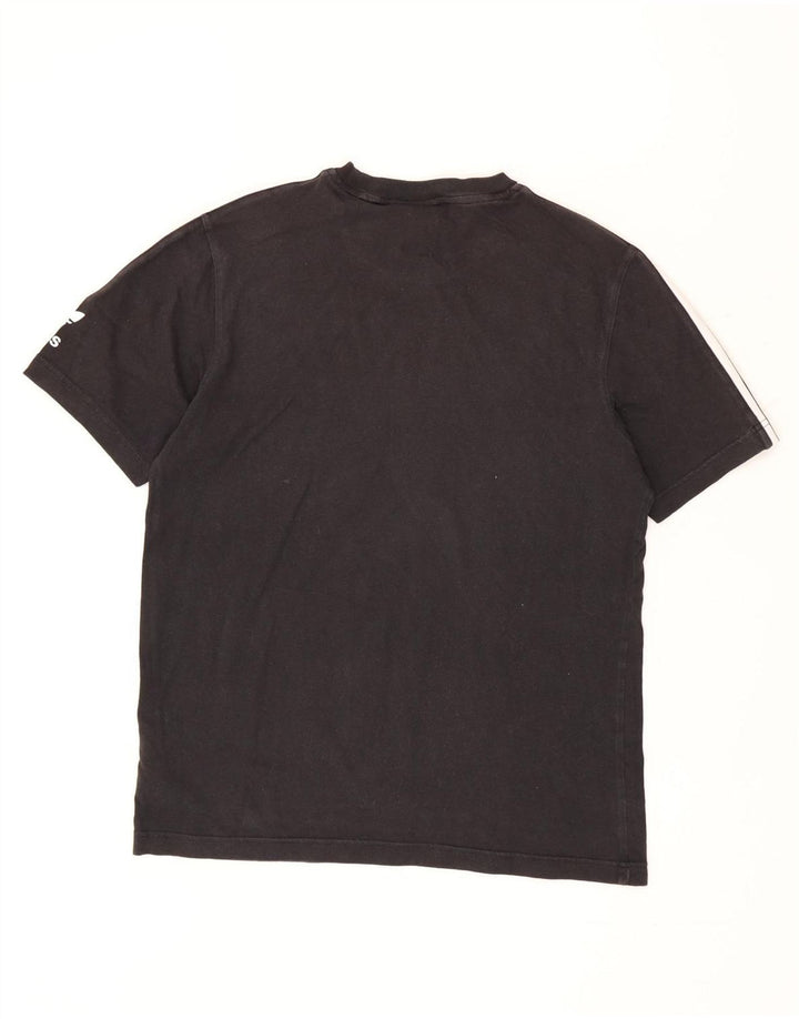 T-shirt ADIDAS da uomo Top piccola in cotone nero