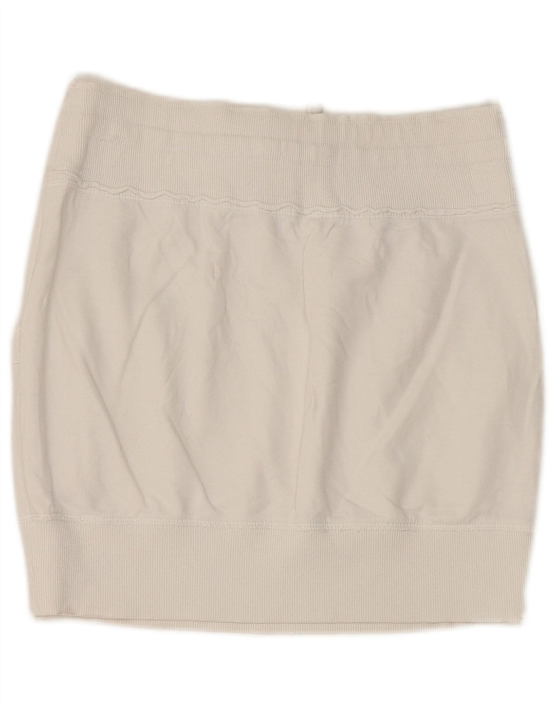 Minigonna da donna Benetton UK 12 media bianca