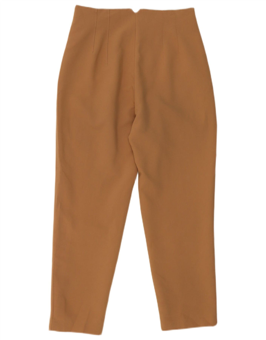 Pantaloni corti slim da donna Zara medi W28 L26 poliestere beige