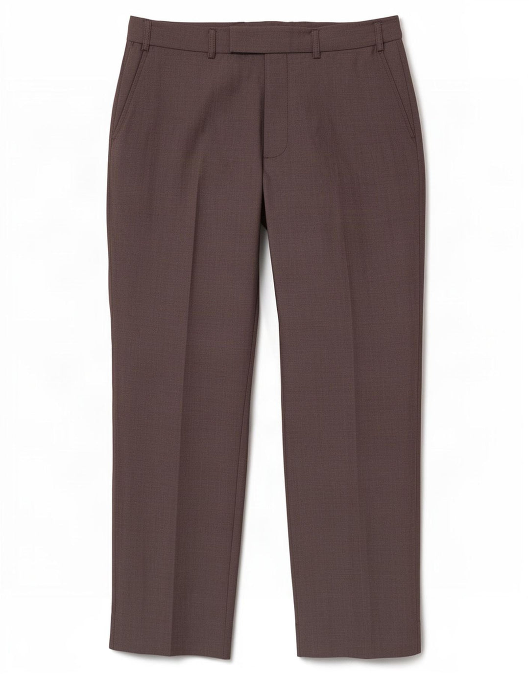 Pantaloni da abito dritti autografi da uomo Marks & Spencer W36 L31 lana grigia