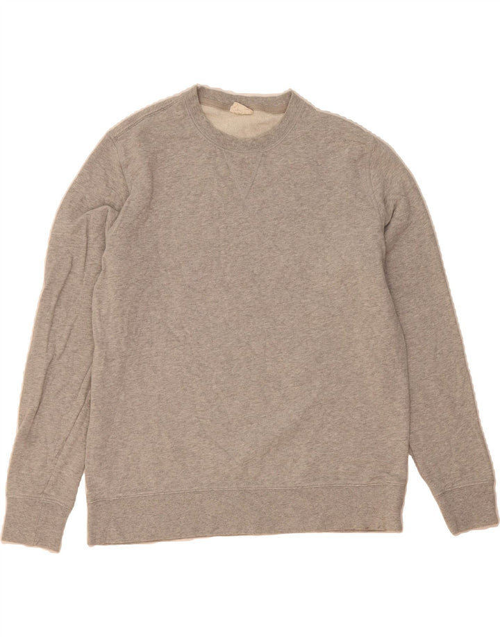 MARKS & SPENCER Mens Sweatshirt Jumper XL Grey Cotton Vintage Marks & Spencer and Second-Hand Marks & Spencer from Messina Hembry 