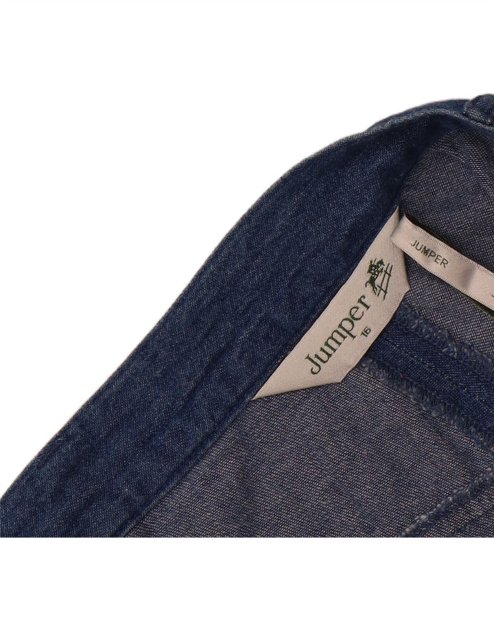 JUMPER Womens Denim Skirt UK 16 Large W32  Blue