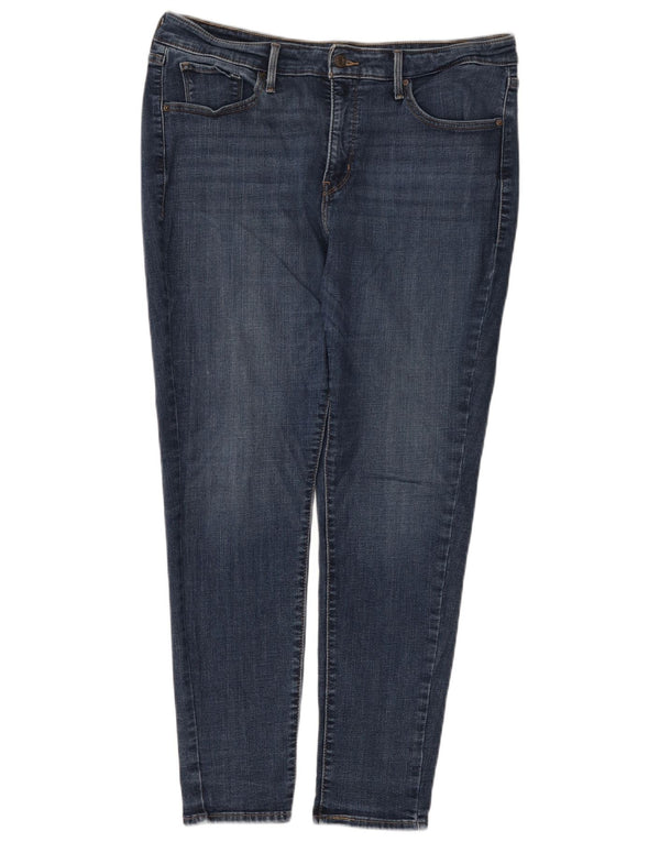 Levi's Jeans skinny modellanti da donna US 18 2XL W36 L30 Cotone blu navy