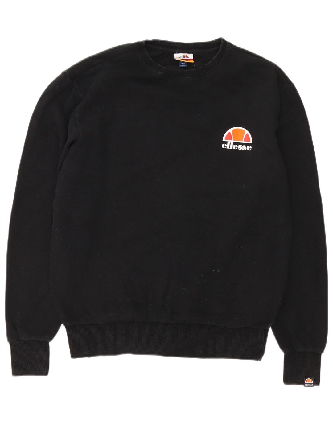 Felpa da uomo Ellesse Maglione medio cotone nero