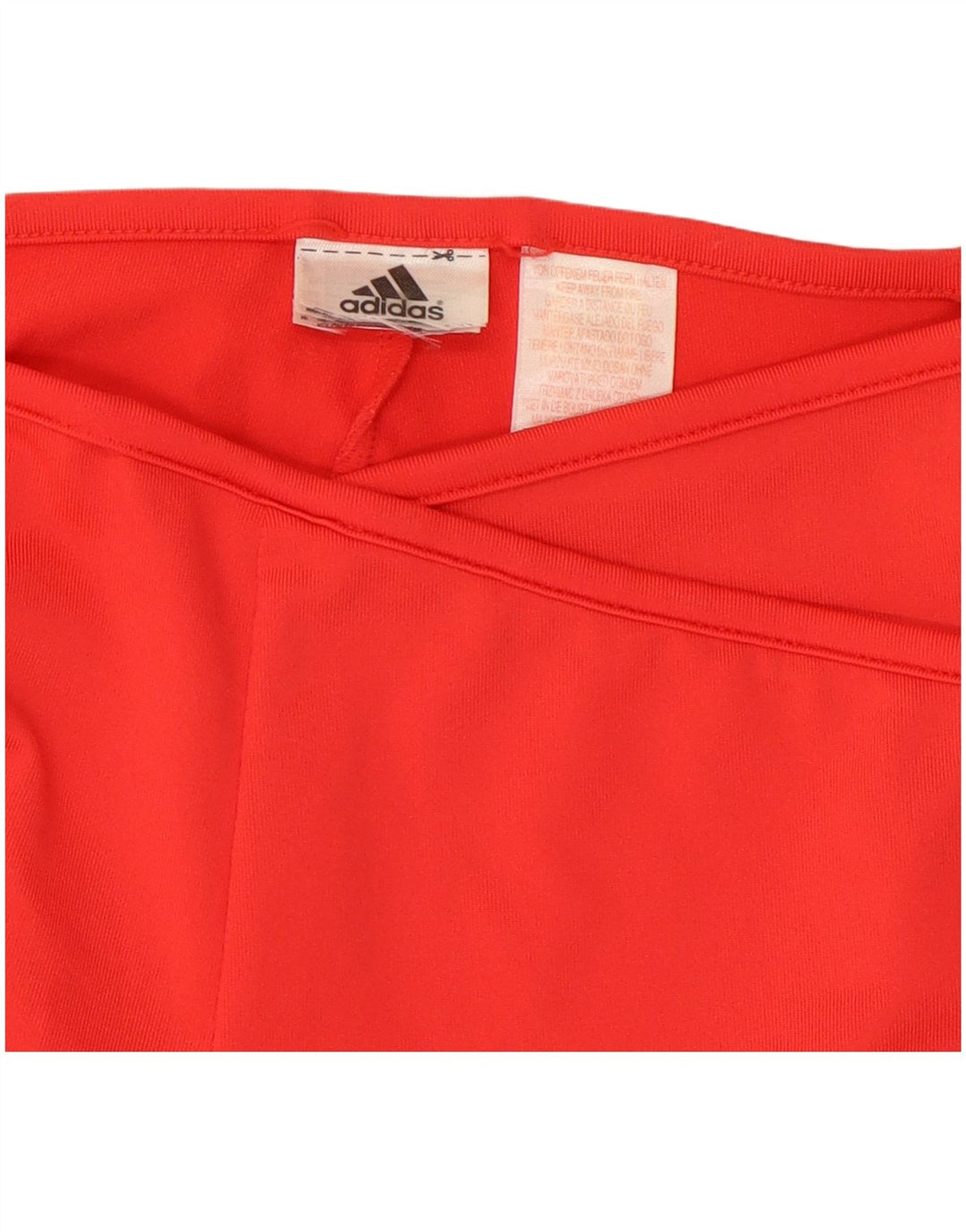 Pantaloni da tuta Adidas da donna Flare UK 8 piccoli rossi