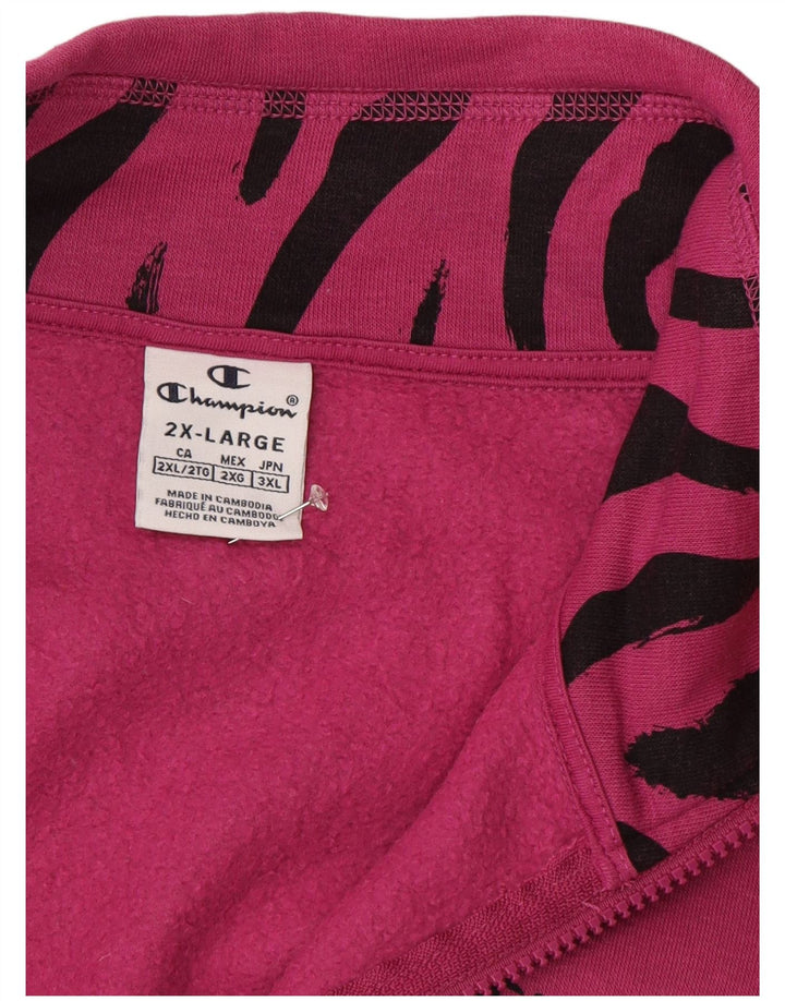 Giacca sportiva da donna Champion UK 20 2XL Rosa