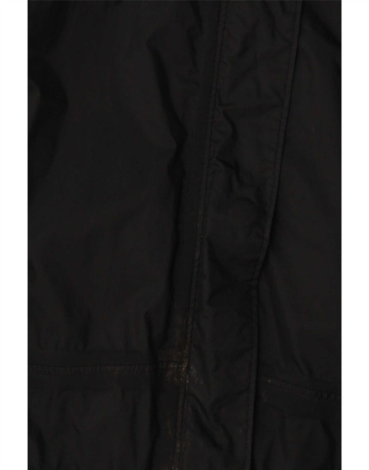 Giacca antipioggia con cappuccio Columbia Omni-Tech da donna UK 14 nylon nero medio
