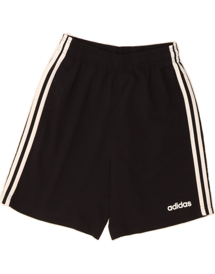 ADIDAS Mens Sport Shorts XS Black Polyester Vintage Adidas and Second-Hand Adidas from Messina Hembry 