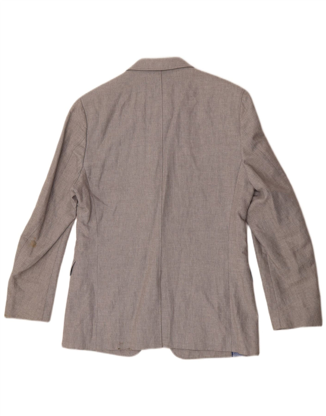 Giacca blazer da uomo a 2 bottoni vestibilità regolare Banana Republic UK 40 grande grigia