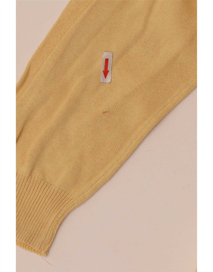 Maglione maglione girocollo da uomo Marks & Spencer blu Harbour XL giallo