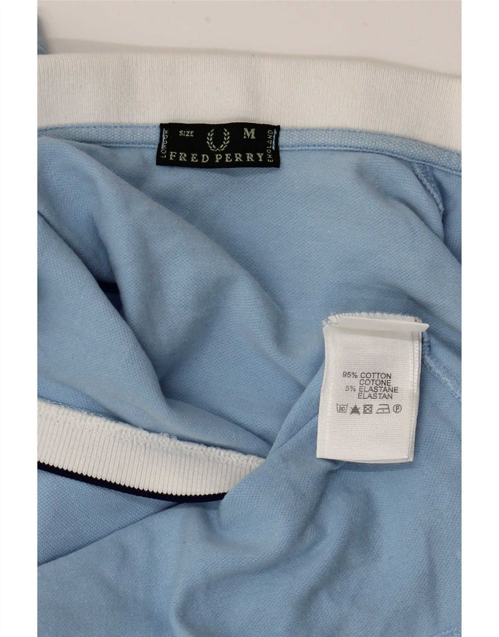 Polo da donna Fred Perry in cotone blu medio sportivo
