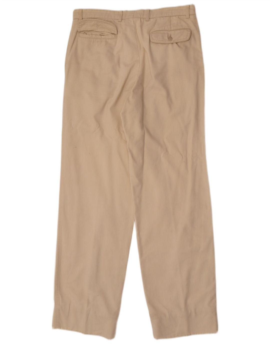Pantaloni chino da uomo con pegging Peter Hadley IT 48 medio W32 L33 Cotone beige