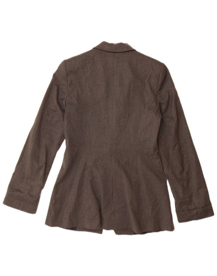 Giacca blazer da uomo a 1 bottone Zara UK 10 piccola grigia