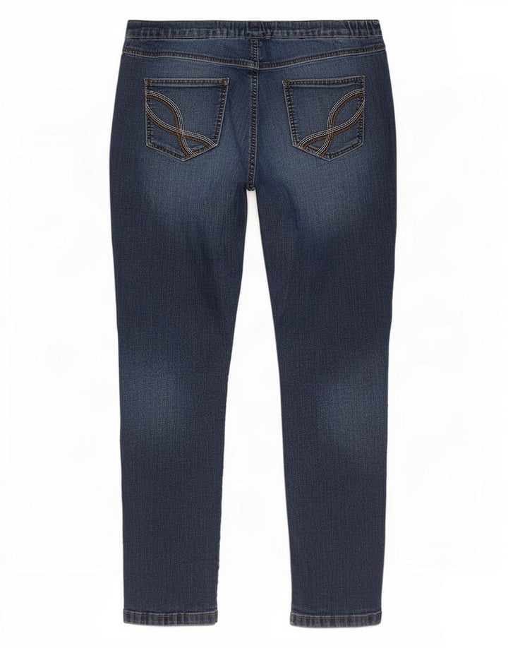 Jeans Jeggings Petite da donna M&Co W32 L26 Blu