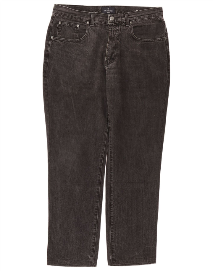 Jeans Dritti Uomo Trussardi W34 L29 Grigi