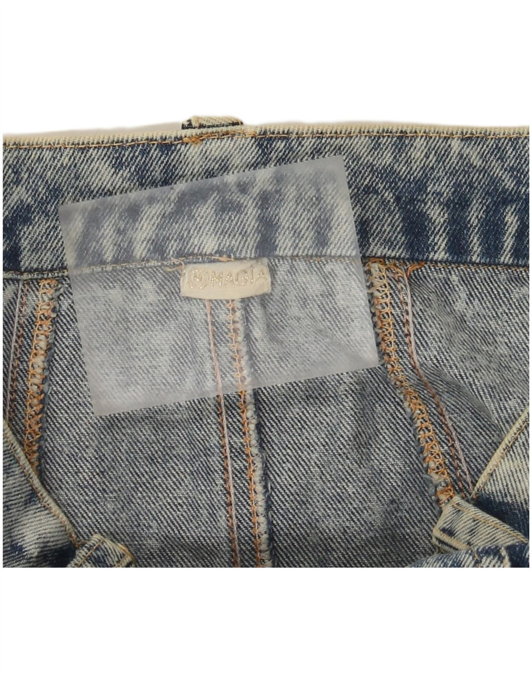 Gonna in denim da donna Magia media W28 blu