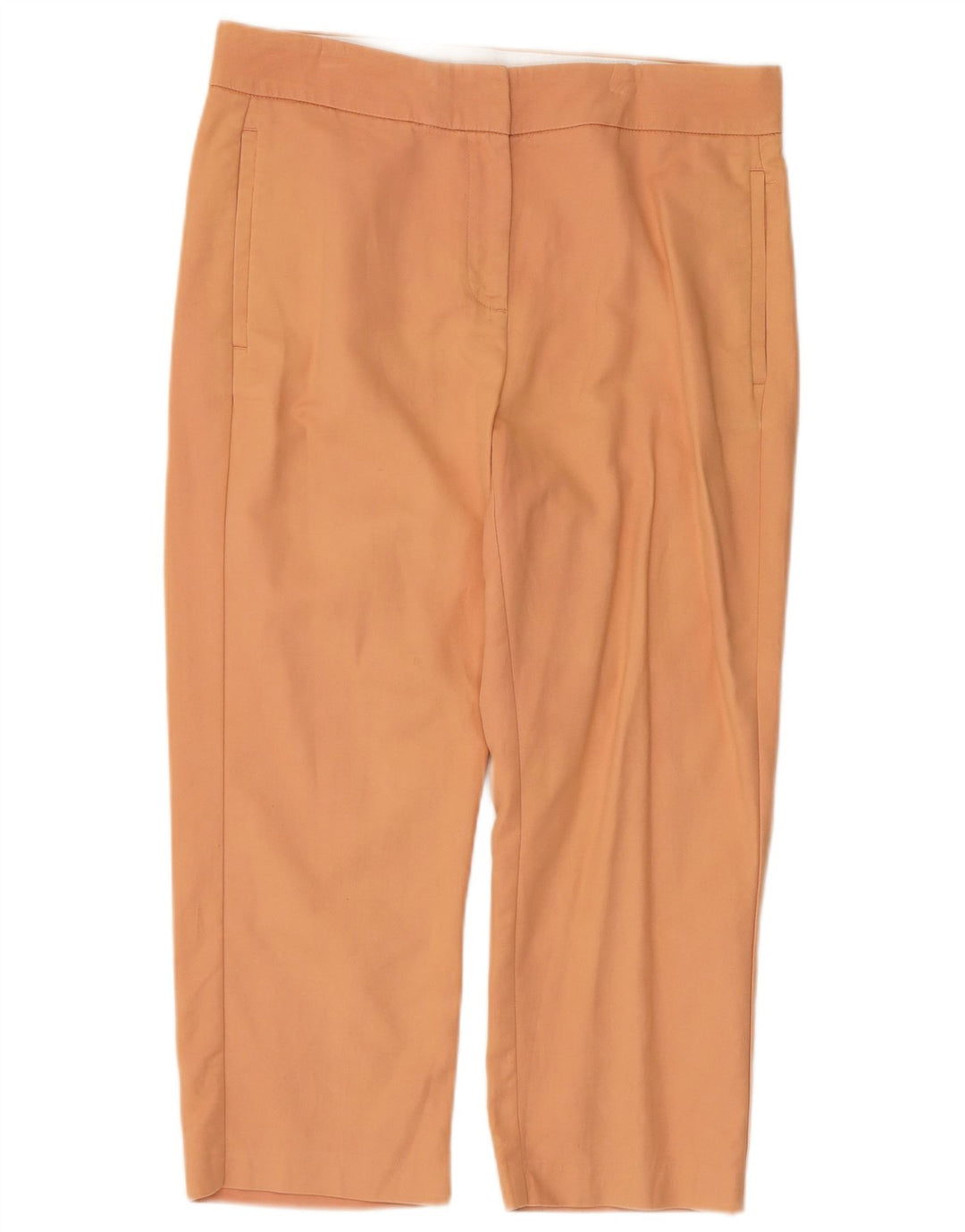Pantaloni Capri da donna Marks & Spencer UK 12 Medium W32 L22 Cotone rosa