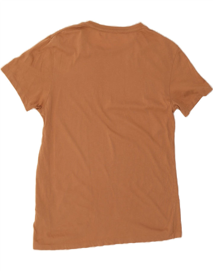 ALL SAINTS Mens T-Shirt Top Large Beige Cotton Vintage All Saints and Second-Hand All Saints from Messina Hembry 