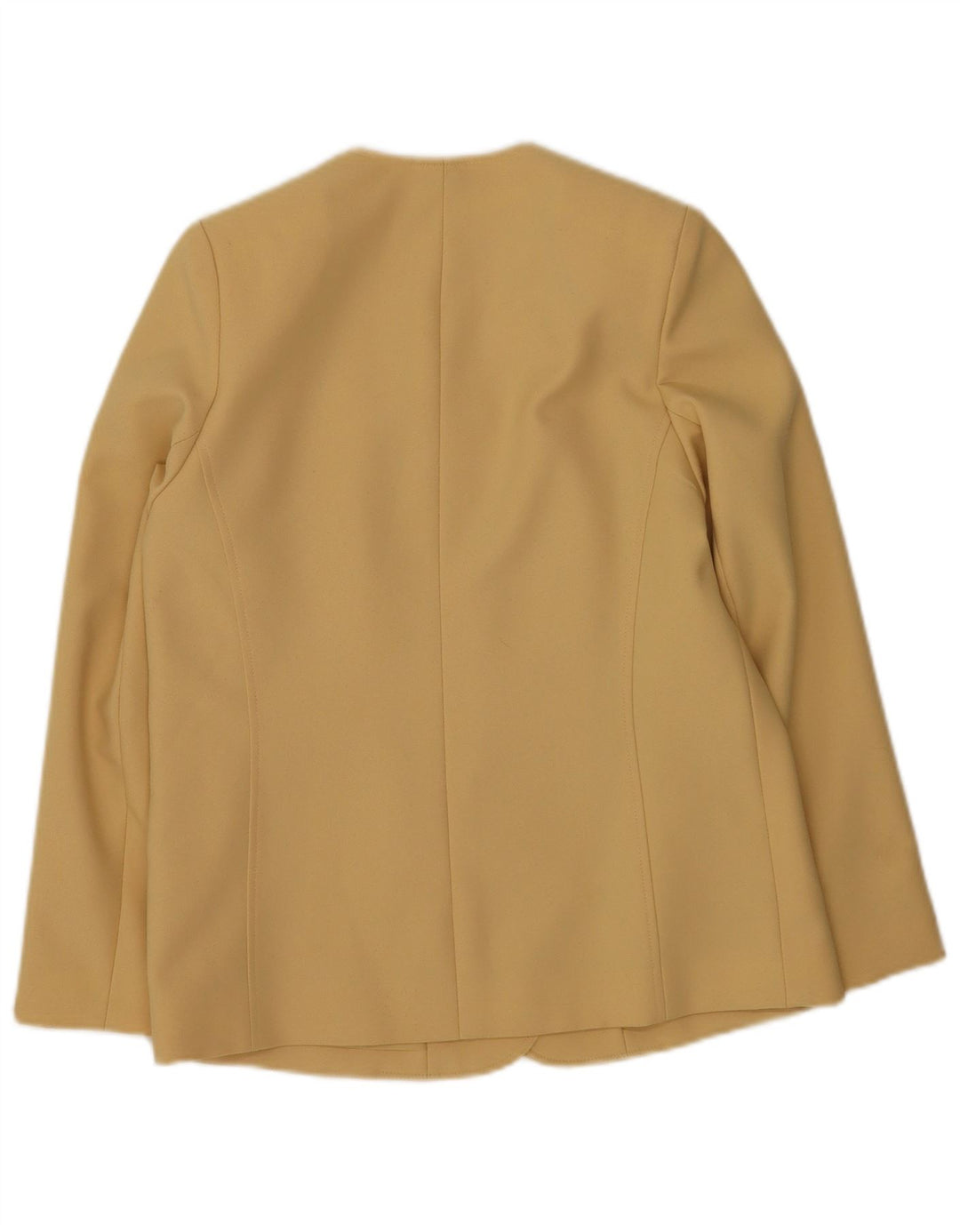 Giacca blazer a 4 bottoni da donna Eastex UK 14 Poliestere beige medio