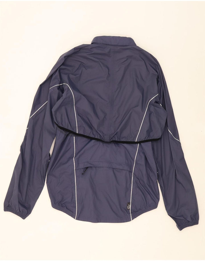 ADIDAS Mens Tracksuit Top Jacket Size 42/44 Large Navy Blue Polyester Vintage Adidas and Second-Hand Adidas from Messina Hembry 