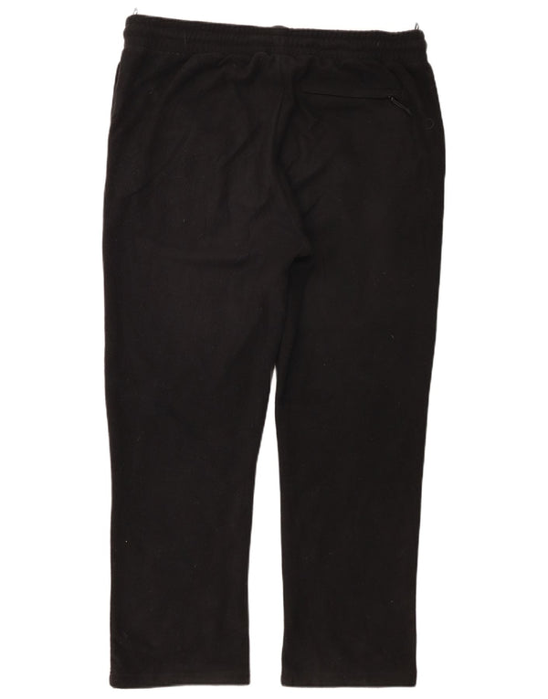 Pantaloni da tuta in pile da uomo Marks & Spencer grandi in poliestere nero