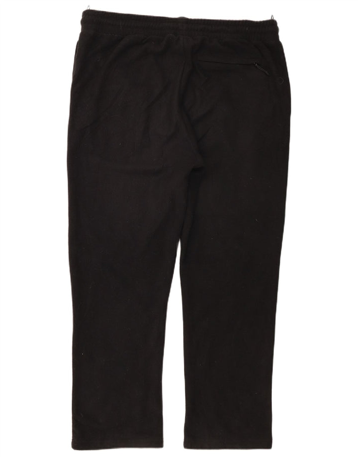 Pantaloni da tuta in pile da uomo Marks & Spencer grandi in poliestere nero