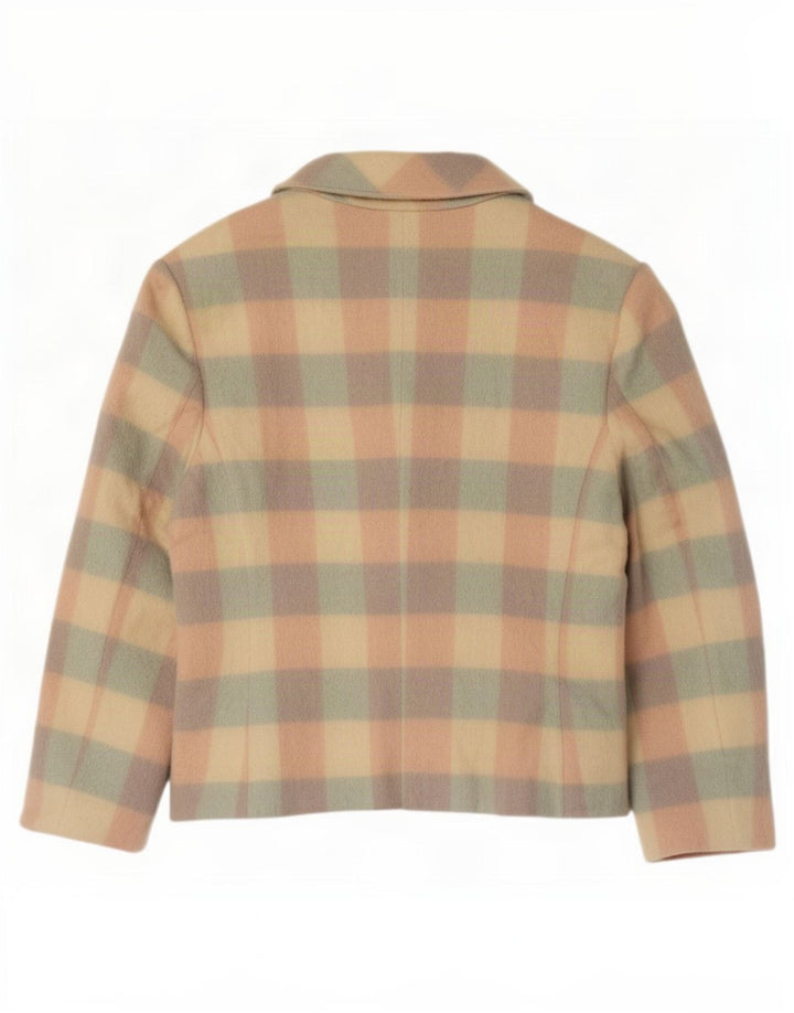Giacca blazer da donna con maniche a 3/4 Daniel Hechter UK 14 grande multicolore