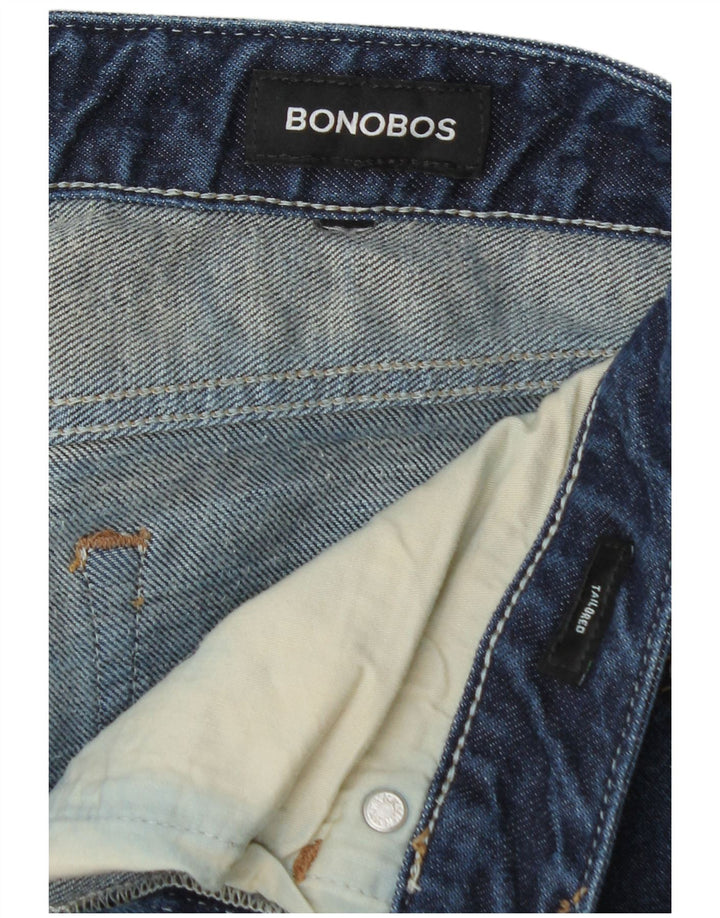 Jeans slim fit su misura da donna BONOBOS W30 L27 Blu