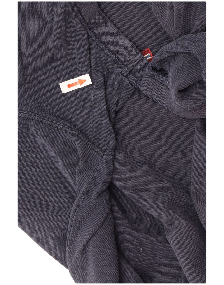 Polo da uomo Napapijri grande blu navy