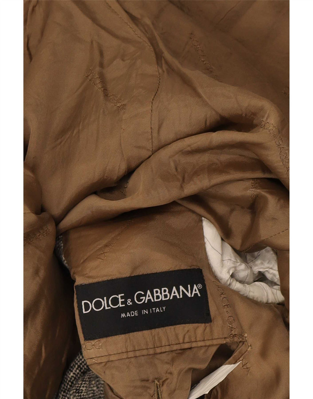 Giacca blazer da uomo a 1 bottone Dolce & Gabbana IT 52 XL lana screziata grigia