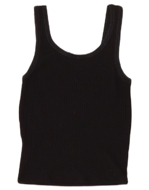 Topshop Canottiera da donna UK 8 Small Poliestere nero