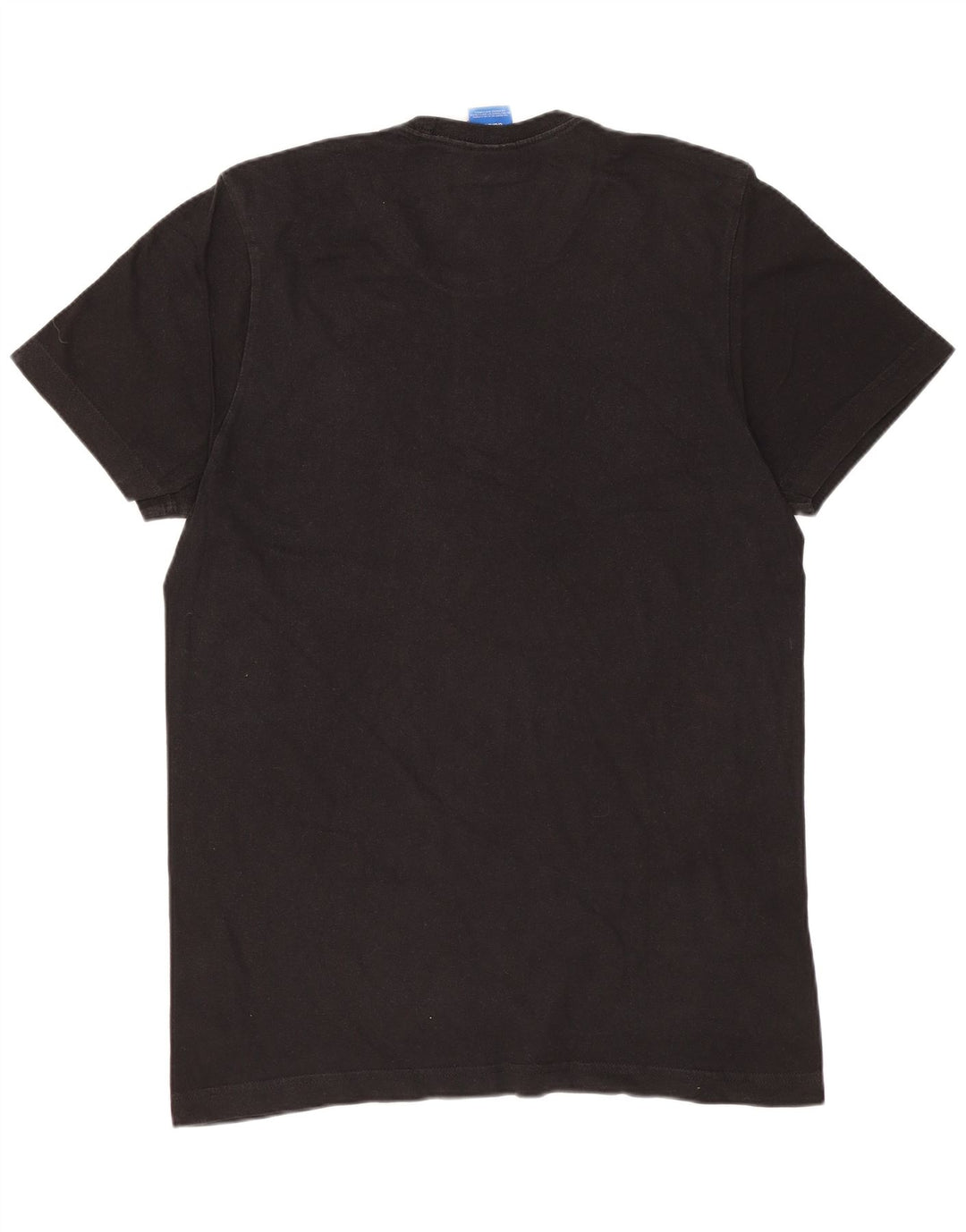 T-shirt grafica da uomo ADIDAS Top in cotone nero medio