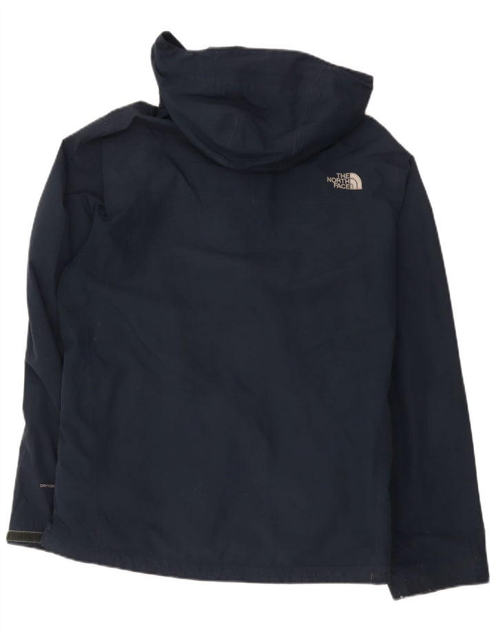 Giacca antipioggia da uomo con cappuccio The North Face UK 40 Large in poliestere blu navy