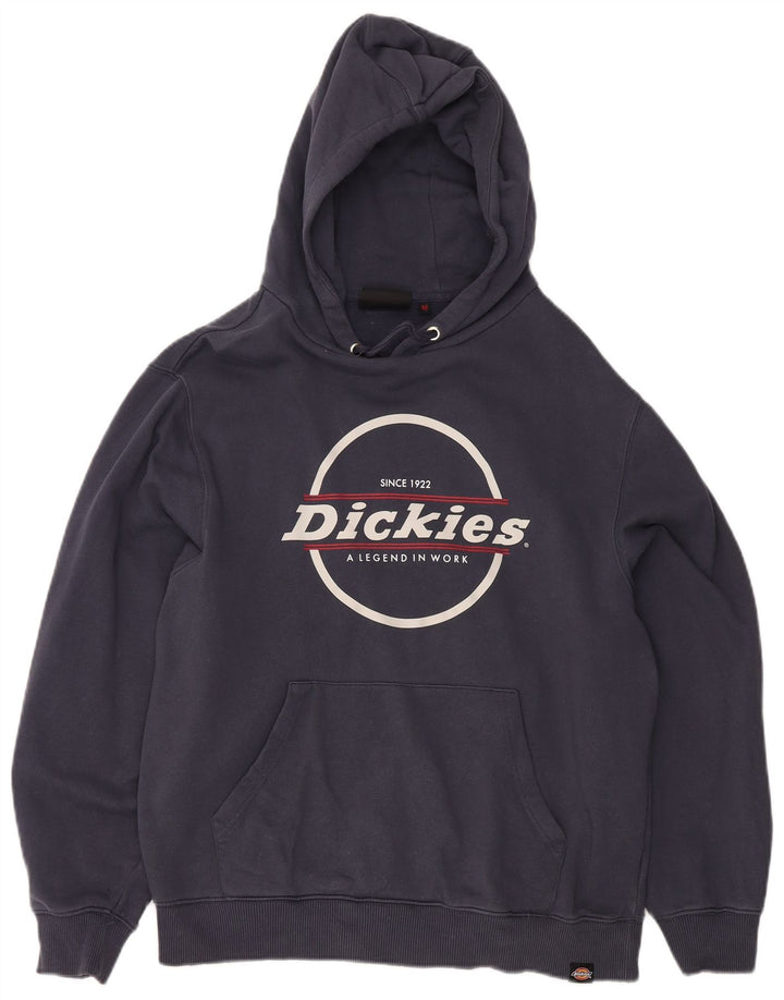 Dickies Felpa con cappuccio grafica da uomo in cotone medio blu navy