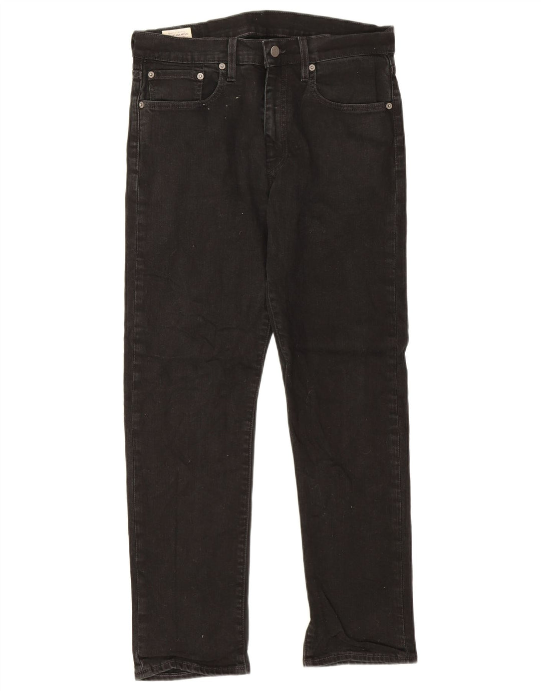 Jeans dritti da donna Levi's W32 L30 cotone nero
