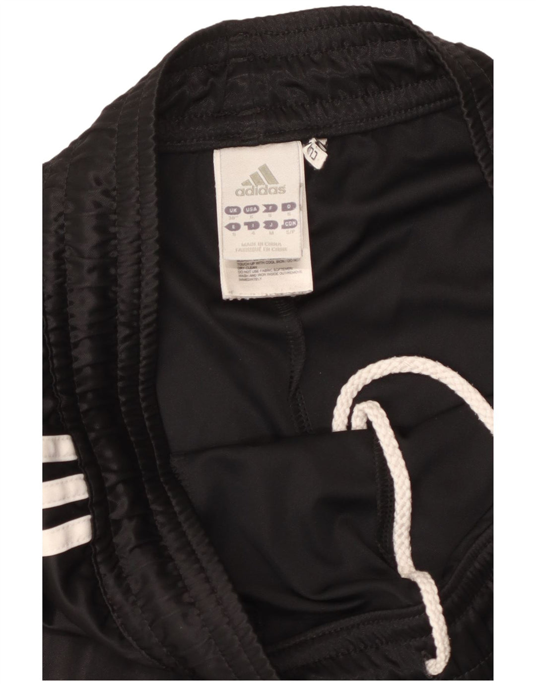 Pantaloncini sportivi ADIDAS da uomo Deutscher Fussball Bund piccoli in poliestere nero