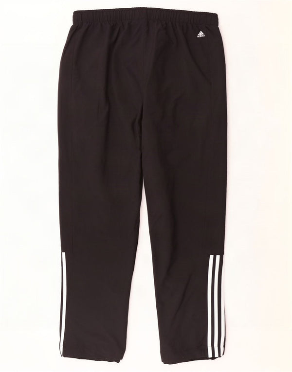 Pantaloni da tuta Adidas Climalite da uomo XL poliestere nero