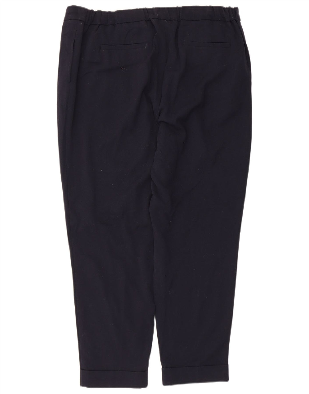 Pantaloni casual da donna Marks & Spencer US 16 Large W36 L26 Blu Navy