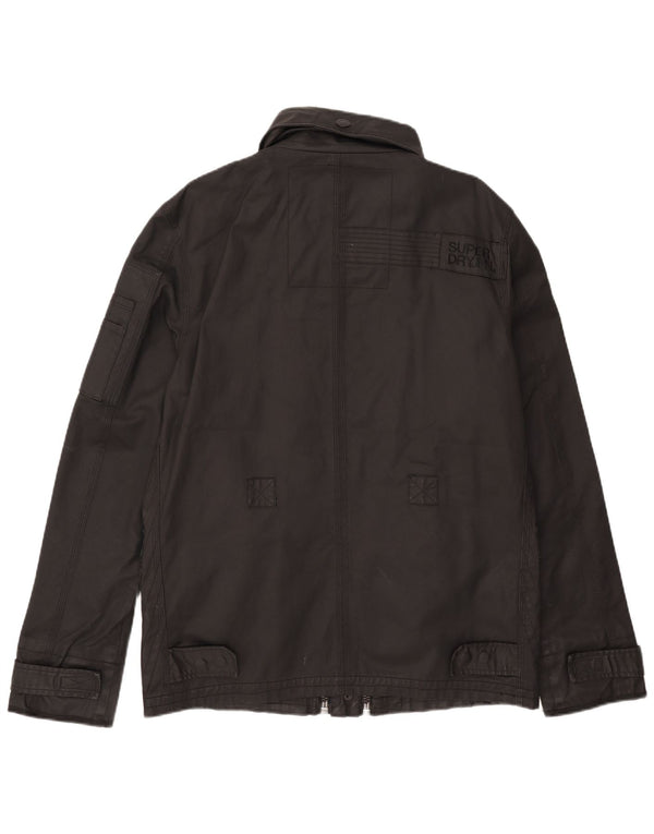 Giacca militare da uomo Superdry UK 44 2XL cotone nero