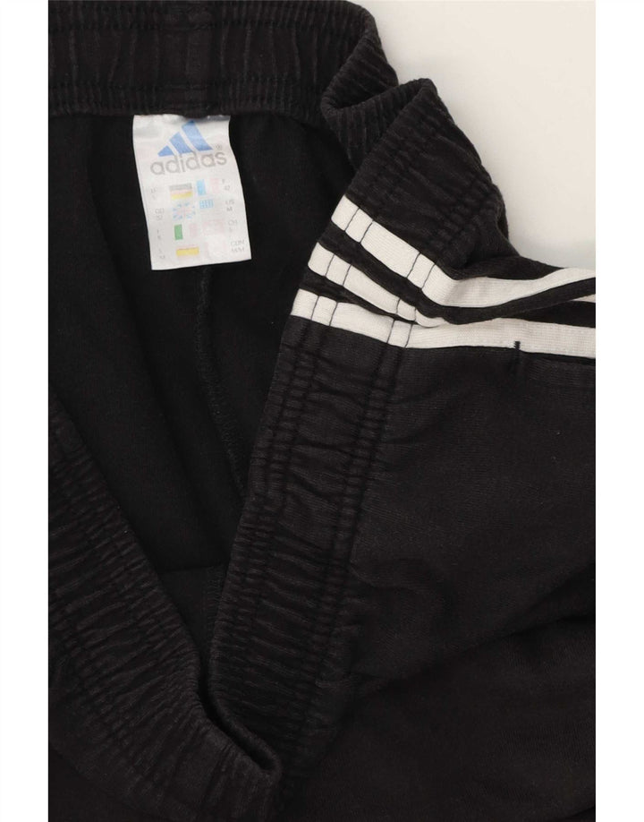 Pantaloncini sportivi Adidas da uomo medio cotone nero