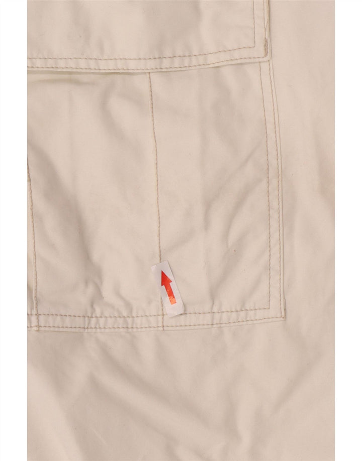 Pantaloncini cargo da uomo Replay W28 piccoli bianchi