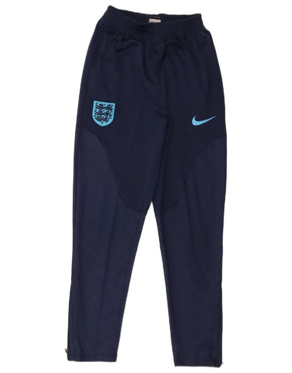 Pantaloni da tuta da uomo della squadra nazionale di calcio Nike dell'Inghilterra, piccoli, blu navy