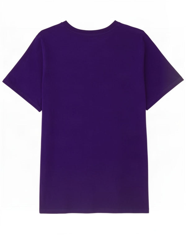 Adidas T-shirt grafica da uomo Top in cotone viola medio